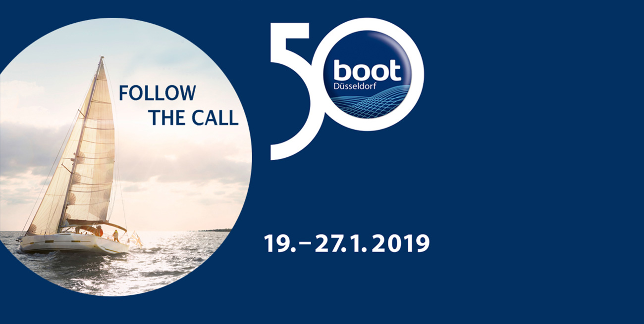 50° della Fiera Boot di Dusseldorf, RIGGservice, progettazione e installazione di sartiame, idraulica e attrezzatura di coperta, Chiavari, Italia